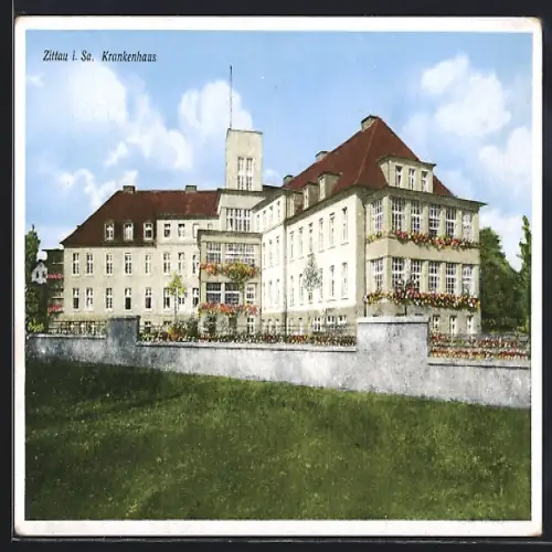 AK Zittau i. Sa., Krankenhaus, Reserve-Lazarett I.