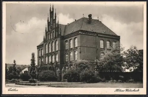 AK Cottbus, Höhere Webschule