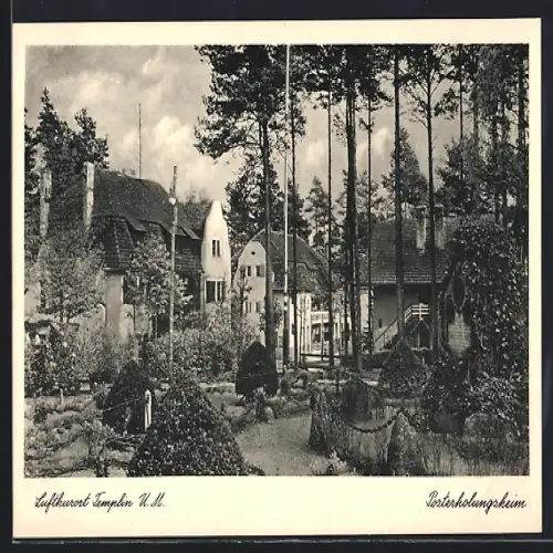 AK Templin /U. M., Posterholungsheim
