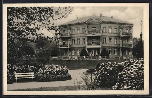 AK Bad Elster, Hotel-Kurpension Apollo J. Schmieder