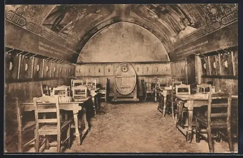 AK Leipzig, Inneres des Gasthauses Auerbach's Keller
