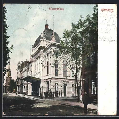 AK Hamburg-St.Georg, Schauspielhaus