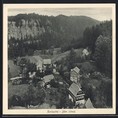 AK Kirnitzschtal, Blick auf den Ort