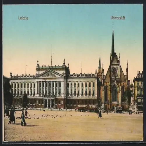 AK Leipzig, Universität mit Kirche