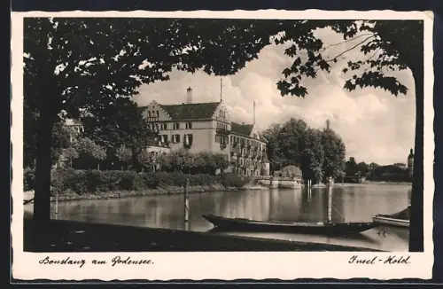 AK Konstanz am Bodensee, Insel-Hotel