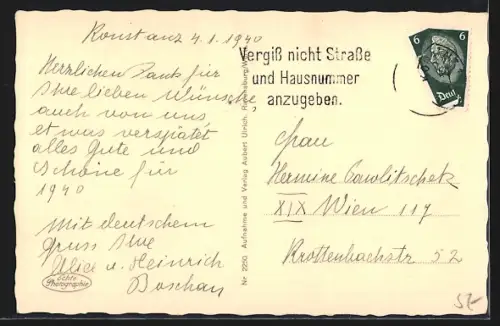 AK Konstanz am Bodensee, Insel-Hotel