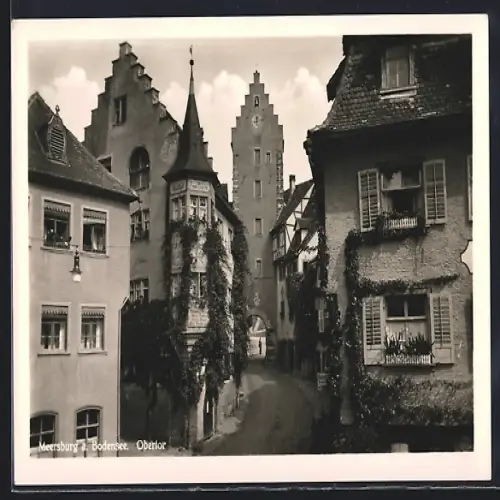 AK Meersburg, Blick auf das Obertor
