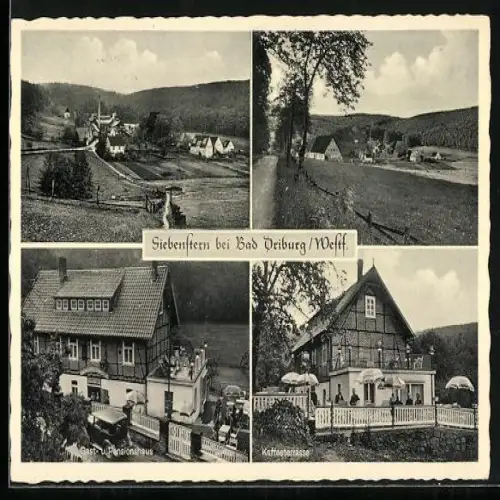 AK Bad Driburg, Hotel & Cafe Siebstern