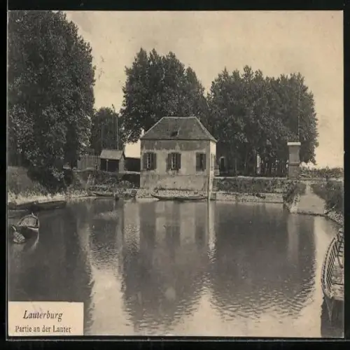 AK Lauterburg, Partie an der Lauter