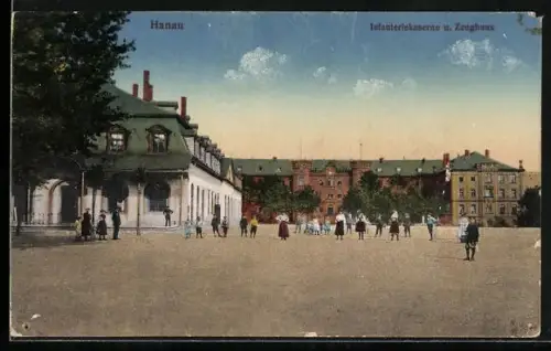 AK Hanau, Infanteriekaserne und Zeughaus