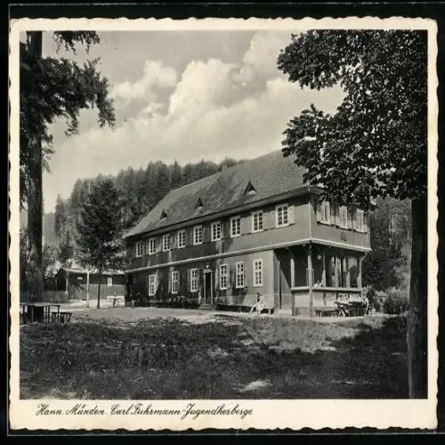 AK Hann Münden, Ansicht der Carl Fuhrmann-Jugendherberge