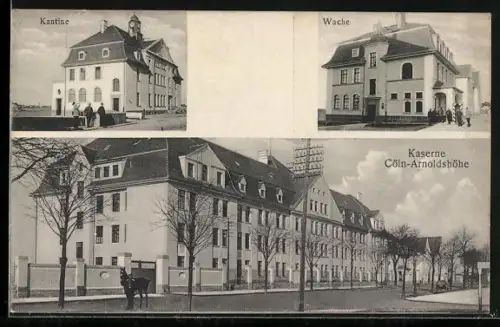 AK Köln-Arnoldshöhe, Kaserne, Kantine, Wache