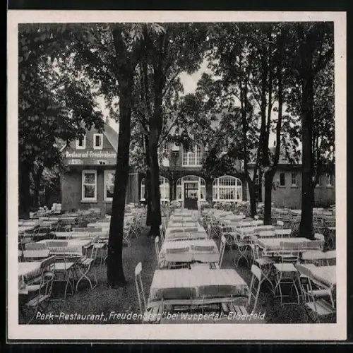 AK Elberfeld, Park- Restaurant Freundenberg, Besitzer Andreas Hermann