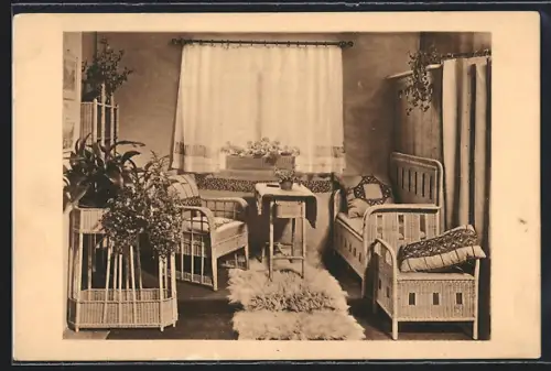 AK Dresden, Werkstätte für angewandte Kunst, Ferdinandplatz 1, Ausstellungsraum