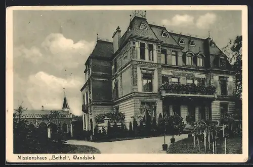 AK Hamburg-Wandsbek, Missionshaus Bethel