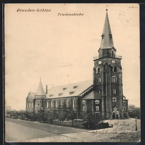 AK Dresden-Löbtau, Friedenskirche