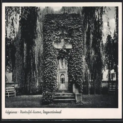 AK Hofgeismar, Manteuffel-Kaserne, Dragonerdenkmal