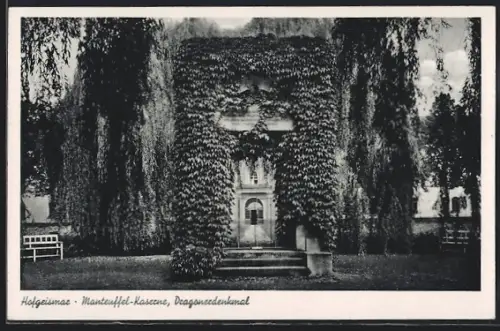 AK Hofgeismar, Manteuffel-Kaserne, Dragonerdenkmal