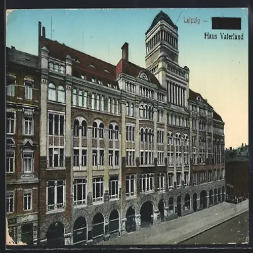 AK Leipzig, Hotel Haus Vaterland