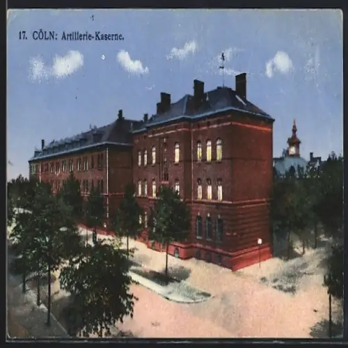 AK Köln-Riehl, Artillerie-Kaserne