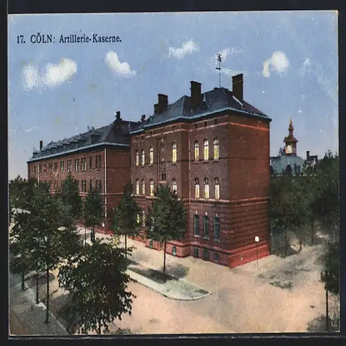 AK Köln-Riehl, Artillerie-Kaserne