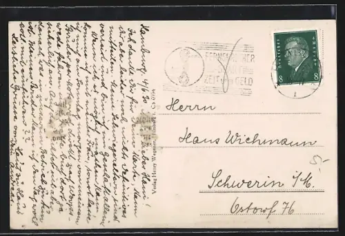 AK Hamburg-Neustadt, Convent-Garten AG, Innenansicht
