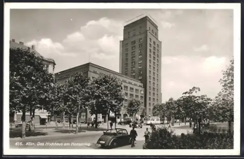 AK Köln-Neustadt, Das Hochhaus am Hansaring