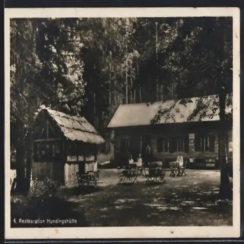 AK Hundingshütte, Aussenbereich des Restaurants