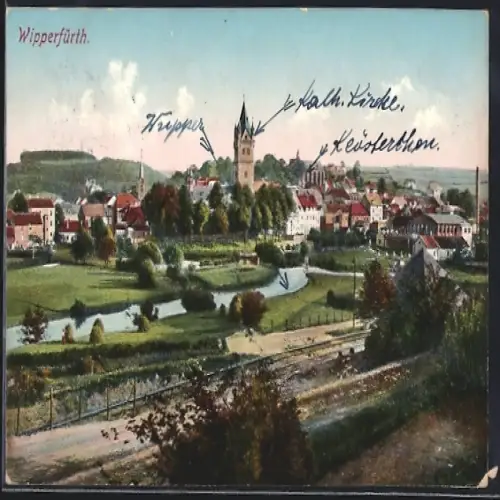 AK Wipperfürth, Totalansicht