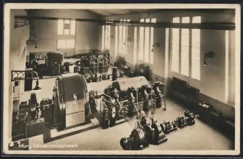 AK Murg, Schwarzenbachwerk, Turbinenhalle