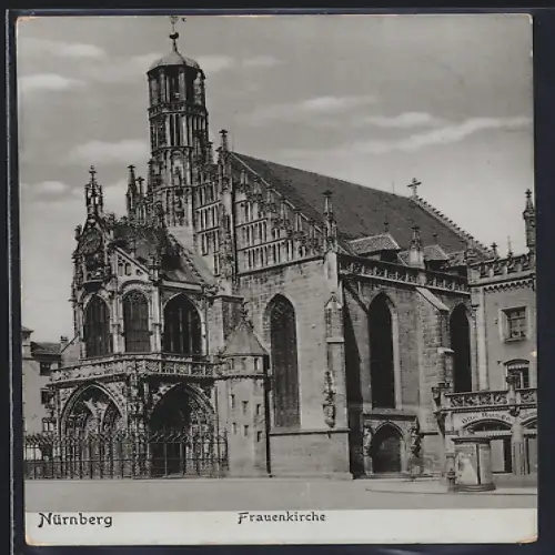 AK Nürnberg, Partie an der Frauenkirche