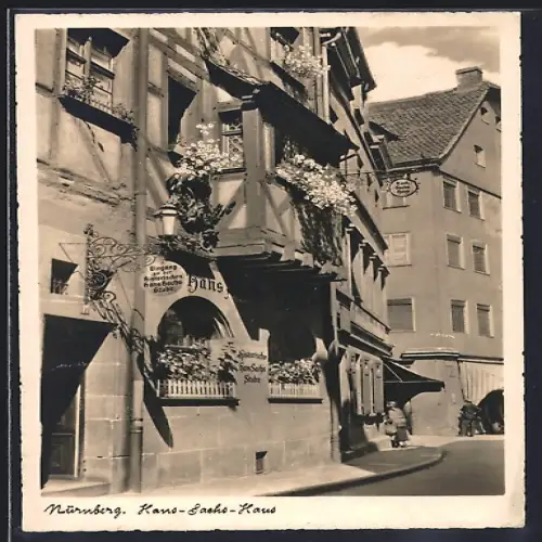 AK Nürnberg, Hans-Sachs-Haus, Gasthaus