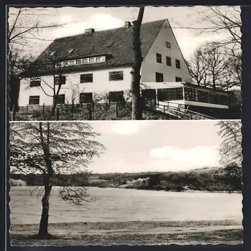 AK Dahlerbrück /Westf., Jugendherberge Glörtalsperre