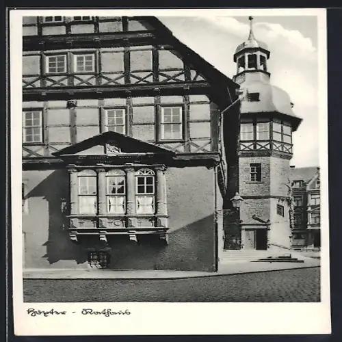 AK Höxter, Partie am Rathaus