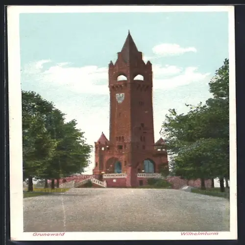 AK Berlin-Grunewald, Wilhelmturm