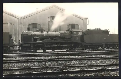 Foto-AK Dampflokomotive No. 3235, französische Eisenbahn
