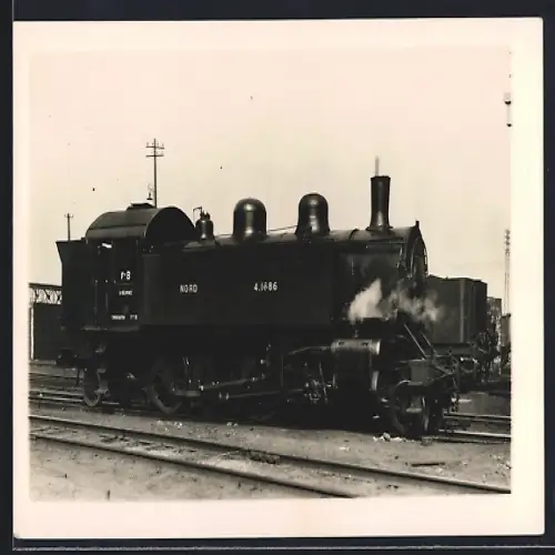 Foto-AK Dampflokomotive No. 41686, französische Eisenbahn