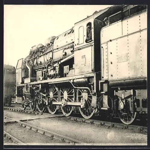 AK Machine No. 4701, französische Eisenbahn