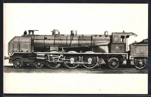 AK Machine No. 4513, französische Eisenbahn