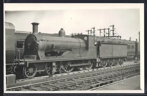 Foto-AK Dampflokomotive No. 414 Southern, englische Eisenbahn