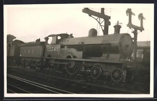 Foto-AK Dampflokomotive No. 25348 LMS, englische Eisenbahn
