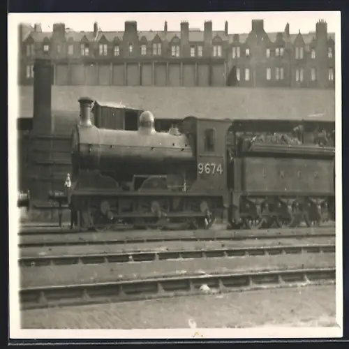 Foto-AK Dampflokomotive No. 9674 LNER, englische Eisenbahn
