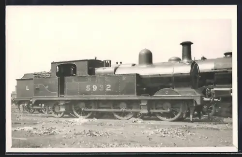Foto-AK Dampflokomotive No. 5932 LNER, englische Eisenbahn