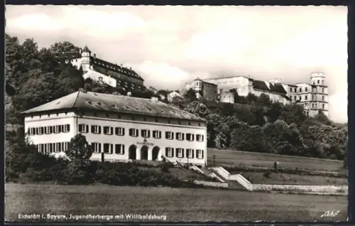 AK Eichstätt i. Bayern, Jugendherberge mit Willibaldsburg