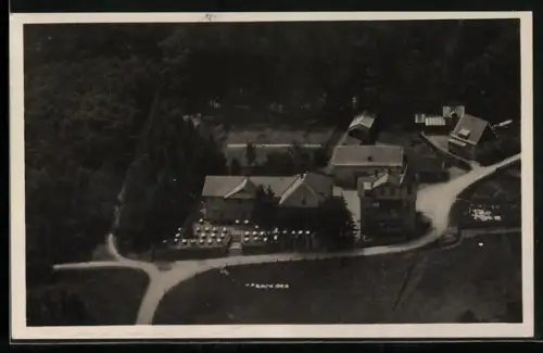 AK Saalburg Köppern / Taunus, Hotel-Restaurant Lochmühle mit Strassenpartie