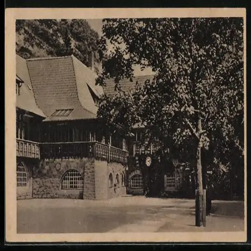 AK Kyffhäuser, Hotel Burghof H. Rumrich