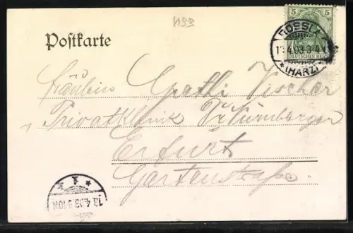 AK Kyffhäuser, Hotel Kyffhäuser mit Denkmal