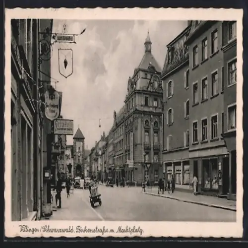 AK Villingen / Baden, Rietstrasse Ecke Birkenstrasse