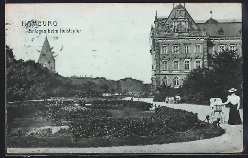 AK Hamburg, Anlagen beim Holstentor