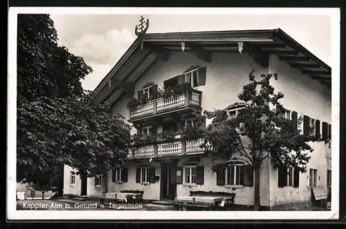 AK Gmund a. Tegernsee, Gasthof Kappler-Alm
